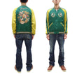 Load image into Gallery viewer, KOSHO & CO. Jacket Tailor Toyo Sukajan Men's Japanese Souvenir Jacket Silver Dragon x Tangled Dragons Embroidery TT15619 TT15619-119