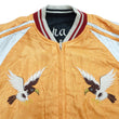 Load image into Gallery viewer, ailor Toyo Sukajan TT15682 Men's Japanese Souvenir Jacket White Dragon x Eagle Embroidery TT15682-119