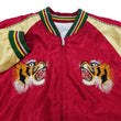 Load image into Gallery viewer, Tailor Toyo Sukajan Jacket TT15790 - Men's Satin Reversible Embroidered Japanese Souvenir Jacket - TT15790-170 Eagle x Blue Tiger Wine x Silver