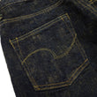 Load image into Gallery viewer, ONI Denim Men's 17 oz Bumpy Denim Selvedge Jeans - Regular Straight Fit - Indigo Overdyed with Ocher Pigment - Made in Japan (ONI277-Bumpy)