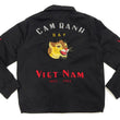 Load image into Gallery viewer, Tailor Toyo Vietnam Jacket - Men's Modern Revival of Viet-Jumper Vietnam Souvenir Jacket / TT15796-119 Black