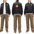Load image into Gallery viewer, Tailor Toyo Vietnam Jacket - Men's Modern Revival of Viet-Jumper Vietnam Souvenir Jacket / TT15796-119 Black