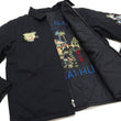Load image into Gallery viewer, Tailor Toyo Reversible Vietnam Jacket with Insulation - Men's Modern Reinterpretation of Viet-Jumper Vietnam Souvenir Jacket / TT15800-119 Black