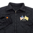 Load image into Gallery viewer, Tailor Toyo Reversible Vietnam Jacket with Insulation - Men's Modern Reinterpretation of Viet-Jumper Vietnam Souvenir Jacket / TT15800-119 Black