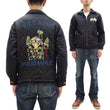 Load image into Gallery viewer, Tailor Toyo Reversible Vietnam Jacket with Insulation - Men's Modern Reinterpretation of Viet-Jumper Vietnam Souvenir Jacket / TT15800-119 Black