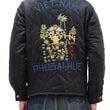 Load image into Gallery viewer, Tailor Toyo Reversible Vietnam Jacket with Insulation - Men's Modern Reinterpretation of Viet-Jumper Vietnam Souvenir Jacket / TT15800-119 Black