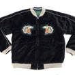 Load image into Gallery viewer, Tailor Toyo KOSHO & CO. Reversible Sukajan Japanese Souvenir Jacket - Special Edition Tiger Head & Eagle Embroidery, Velveteen x Quilted Acetate Satin (TT15809-119)