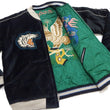 Load image into Gallery viewer, Tailor Toyo KOSHO & CO. Reversible Sukajan Japanese Souvenir Jacket - Special Edition Tiger Head & Eagle Embroidery, Velveteen x Quilted Acetate Satin (TT15809-119)