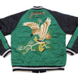 Load image into Gallery viewer, Tailor Toyo KOSHO & CO. Reversible Sukajan Japanese Souvenir Jacket - Special Edition Tiger Head & Eagle Embroidery, Velveteen x Quilted Acetate Satin (TT15809-119)