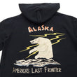 Load image into Gallery viewer, Tailor Toyo Men's Alaska Embroidered Zip-Up Hoodie - Sukajan Japanese Souvenir Jacket Style - TT69652 119 Black
