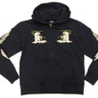 Load image into Gallery viewer, Tailor Toyo Men's Alaska Embroidered Zip-Up Hoodie - Sukajan Japanese Souvenir Jacket Style - TT69652 119 Black