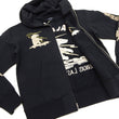 Load image into Gallery viewer, Tailor Toyo Men's Alaska Embroidered Zip-Up Hoodie - Sukajan Japanese Souvenir Jacket Style - TT69652 119 Black