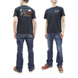 Load image into Gallery viewer, Tailor Toyo T-shirt Men's Sukajan Style Embroidered Short Sleeve Tee TT79213 119 Black