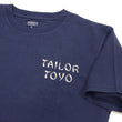 Load image into Gallery viewer, Tailor Toyo T-shirt Men's Sukajan Style Embroidered Short Sleeve Tee TT79213 128 Navy-Blue