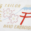 Load image into Gallery viewer, Tailor Toyo T-shirt Men's Sukajan Style Embroidered Short Sleeve Tee TT79213 101 White