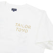 Load image into Gallery viewer, Tailor Toyo T-shirt Men's Sukajan Style Embroidered Short Sleeve Tee TT79213 101 White