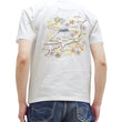 Load image into Gallery viewer, Tailor Toyo T-shirt Men's Sukajan Style Japan Map Embroidered Short Sleeve Tee TT79215 101 White