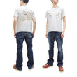 Load image into Gallery viewer, Tailor Toyo T-shirt Men's Sukajan Style Japan Map Embroidered Short Sleeve Tee TT79215 101 White