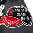 Load image into Gallery viewer, Whitesville Varsity Jacket Men's Letterman Jacket Melton x Leather Award Jacket WV15385 WV15385-119 Black/Black