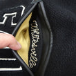 Load image into Gallery viewer, Whitesville Varsity Jacket Men's Letterman Jacket Melton x Leather Award Jacket WV15385 WV15385-119 Black/Black