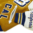Load image into Gallery viewer, Whitesville Varsity Jacket Men's Letterman Jacket Melton x Leather Award Jacket WV15385 WV15385-156 Gold/Ivory