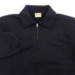 Load image into Gallery viewer, Whitesville Men's Collared Half-Zip Sweatshirt - Heavyweight Loopwheel Fleece, Made in Japan, Vintage-Inspired Athletic Wear (Toyo Enterprises WV69641 119 Black)