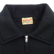 Load image into Gallery viewer, Whitesville Men's Collared Half-Zip Sweatshirt - Heavyweight Loopwheel Fleece, Made in Japan, Vintage-Inspired Athletic Wear (Toyo Enterprises WV69641 119 Black)