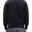 Load image into Gallery viewer, Whitesville Men's Collared Half-Zip Sweatshirt - Heavyweight Loopwheel Fleece, Made in Japan, Vintage-Inspired Athletic Wear (Toyo Enterprises WV69641 119 Black)