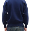 Load image into Gallery viewer, Whitesville Men's Collared Half-Zip Sweatshirt - Heavyweight Loopwheel Fleece, Made in Japan, Vintage-Inspired Athletic Wear (Toyo Enterprises WV69641 128 Navy)