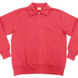 Load image into Gallery viewer, Whitesville Men's Collared Half-Zip Sweatshirt - Heavyweight Loopwheel Fleece, Made in Japan, Vintage-Inspired Athletic Wear (Toyo Enterprises WV69641 165 Red)