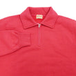 Load image into Gallery viewer, Whitesville Men's Collared Half-Zip Sweatshirt - Heavyweight Loopwheel Fleece, Made in Japan, Vintage-Inspired Athletic Wear (Toyo Enterprises WV69641 165 Red)