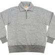 Load image into Gallery viewer, Whitesville Men's Collared Half-Zip Sweatshirt - Heavyweight Loopwheel Fleece, Made in Japan, Vintage-Inspired Athletic Wear (Toyo Enterprises WV69641 113 Heather Gray)