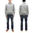 Load image into Gallery viewer, Whitesville Men's Collared Half-Zip Sweatshirt - Heavyweight Loopwheel Fleece, Made in Japan, Vintage-Inspired Athletic Wear (Toyo Enterprises WV69641 113 Heather Gray)