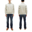 Load image into Gallery viewer, Whitesville Men's Collared Half-Zip Sweatshirt - Heavyweight Loopwheel Fleece, Made in Japan, Vintage-Inspired Athletic Wear (Toyo Enterprises WV69641 131 Oatmeal)