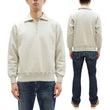 Load image into Gallery viewer, Whitesville Men's Collared Half-Zip Sweatshirt - Heavyweight Loopwheel Fleece, Made in Japan, Vintage-Inspired Athletic Wear (Toyo Enterprises WV69641 131 Oatmeal)