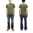 Load image into Gallery viewer, Whitesville Men's Plain Pocket T-Shirt - Short Sleeve Crewneck Loopwheel Tee (One-Wash) WV78932 by Toyo Enterprises 149 Olive