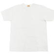 Load image into Gallery viewer, Whitesville Men's Plain Pocket T-Shirt - Short Sleeve Crewneck Loopwheel Tee (One-Wash) WV78932 by Toyo Enterprises 105 Off-White