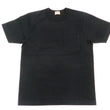 Load image into Gallery viewer, Whitesville Men's Plain Pocket T-Shirt - Short Sleeve Crewneck Loopwheel Tee (One-Wash) WV78932 by Toyo Enterprises 119 Black