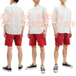 Load image into Gallery viewer, Pherrow's Linen Shorts Men's Relaxed Fit Zip Fly Above the Knee-Length 21S-PMMS1 Red