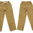 Load image into Gallery viewer, Pherrow's Cargo Pants Men's Casual Elastic Drawstring Waist USMC Herringbone HBT P-44 Military Trousers Pherrows 23S-PMEP1 Beige