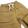Load image into Gallery viewer, Pherrow's Cargo Pants Men's Casual Elastic Drawstring Waist USMC Herringbone HBT P-44 Military Trousers Pherrows 23S-PMEP1 Beige
