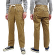 Load image into Gallery viewer, Pherrow's Cargo Pants Men's Casual Elastic Drawstring Waist USMC Herringbone HBT P-44 Military Trousers Pherrows 23S-PMEP1 Beige
