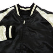Load image into Gallery viewer, Japanesque Men's Japanese Souvenir Jacket Japan Art Fujin and Raijin Embroidered Sukajan 3RSJ-003 Black/Off