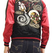Load image into Gallery viewer, Japanesque Japanese Souvenir Jacket 3RSJ-003 Fujin Raijin Men's Sukajan Black/Red