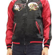 Load image into Gallery viewer, Japanesque Japanese Souvenir Jacket 3RSJ-003 Fujin Raijin Men's Sukajan Black/Red