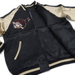Load image into Gallery viewer, Japanesque Sukajan Men's Japanese Souvenir Jacket Fujin Embroidery 3RSJ-020 Black