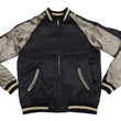 Load image into Gallery viewer, Japanesque Sukajan Men's Japanese Souvenir Jacket Fujin Embroidery 3RSJ-020 Black
