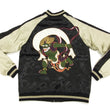 Load image into Gallery viewer, Japanesque Japanese Souvenir Jacket 3RSJ-020 Fujin Raijin Men's Sukajan Black/Gold