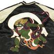 Load image into Gallery viewer, Japanesque Japanese Souvenir Jacket 3RSJ-020 Fujin Raijin Men's Sukajan Black/Gold