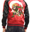 Load image into Gallery viewer, Japanesque Japanese Souvenir Jacket 3RSJ-020 Fujin Raijin Men's Sukajan Red/Black